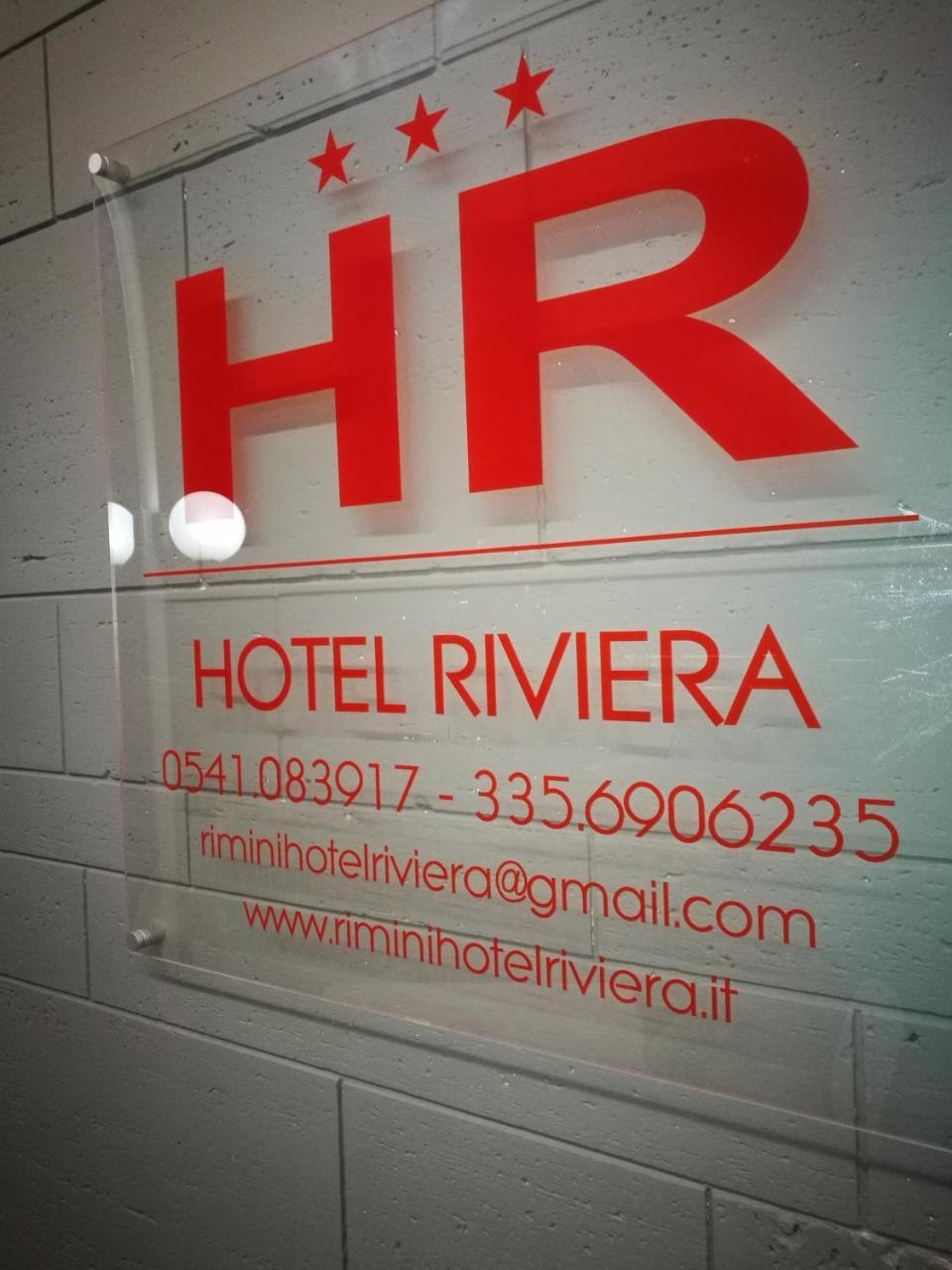 Hotel Riviera 리미니 외부 사진